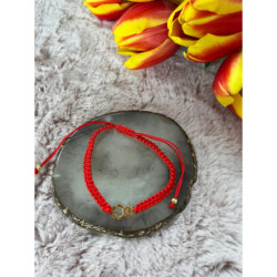 01 Bransoletka na sznurku NA PREZENT STAL 316