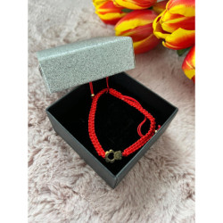 01 Bransoletka na sznurku NA PREZENT STAL 316