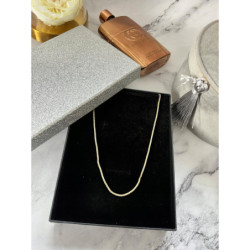 1336 Złota celebrytka łańcuszek naszyjnik stal 316