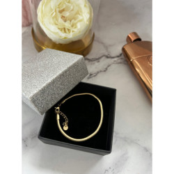 666 Złota bransoletka ŻMIJKA stal 316L