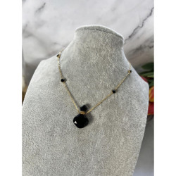 814 Perfumetka naszyjnik BLUEBERRY stal 316L