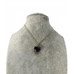 975 Złoty naszyjnik SERCE...