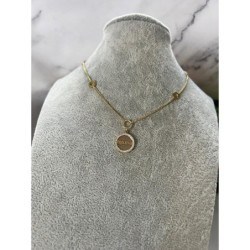 1179 Złoty łańcuszek BLUEBERRY MAMA STAL 316L