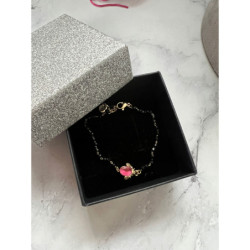 285 Bransoletka różaniec koraliki ŻUK STAL 316L