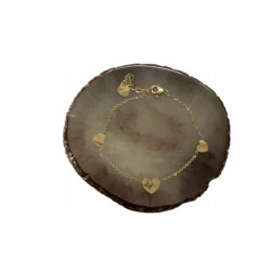 443 Złota bransoletka SERCA...