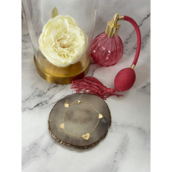 443 Złota bransoletka SERCA SERCE stal 316L