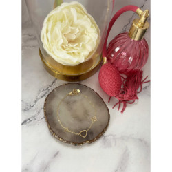 209 Złota bransoletka KONICZYNKA stal 316L