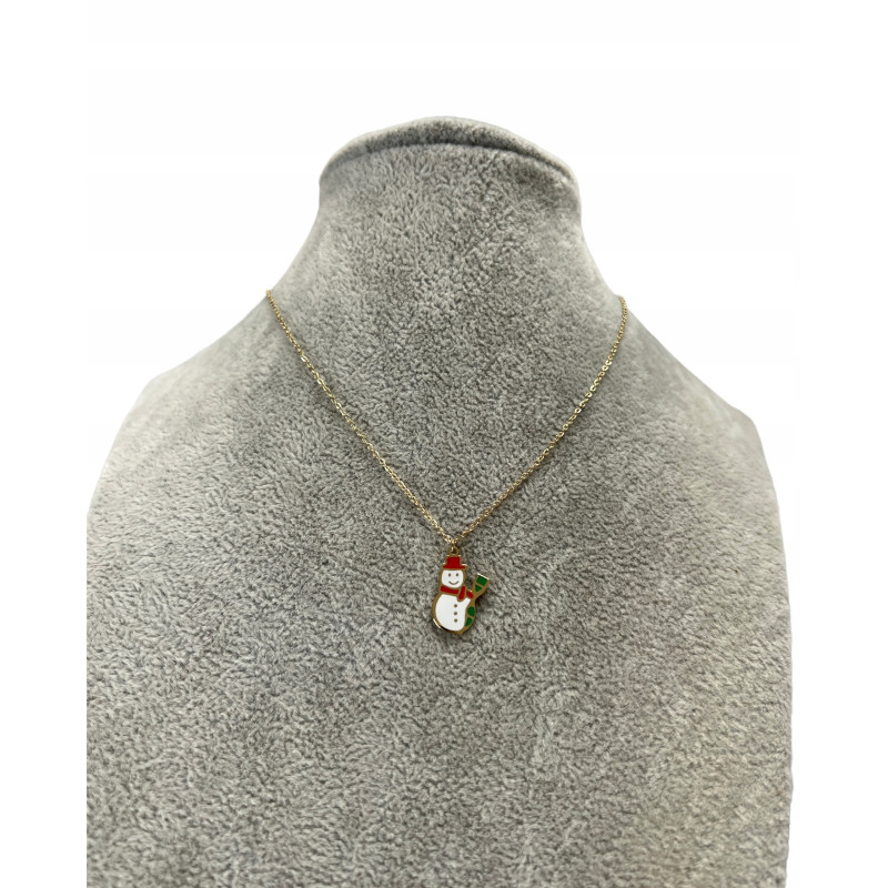 799 Złoty łańcuszek BAŁWAN PREZENT NA ŚWIĘTA