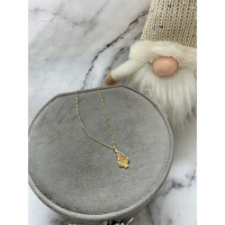 900 Złoty łańcuszek Choinka PREZENT NA ŚWIĘTA