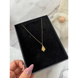 900 Złoty łańcuszek Choinka PREZENT NA ŚWIĘTA