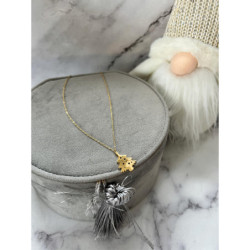 711 Złoty łańcuszek Choinka PREZENT NA ŚWIĘTA