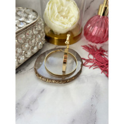 556 Złote kolczyki KÓŁKA KOŁA 6cm STAL 316