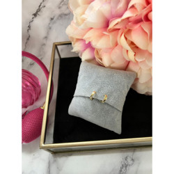 763 Złote kolczyki dla dziecka dziewczynki KÓŁKA