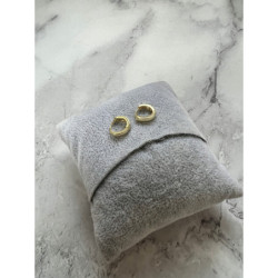 763 Złote kolczyki dla dziecka dziewczynki KÓŁKA