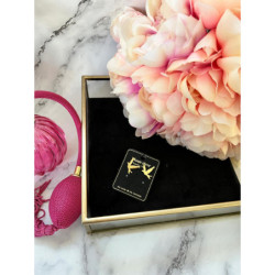 939 Złote kolczyki wkrętki MOON RIVER STAL 316L