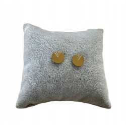 663 Złote kolczyki wkrętki...