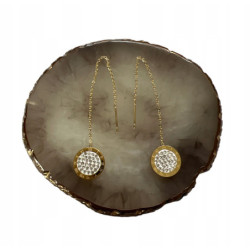 1242 Kolczyki przeciągane...