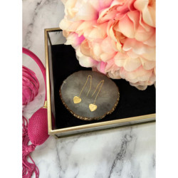 1289 Kolczyki przeciągane SERCE SERDUSZKA STAL 316