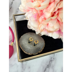 1005 Złote kolczyki MYSZKA MICKY STAL 316L