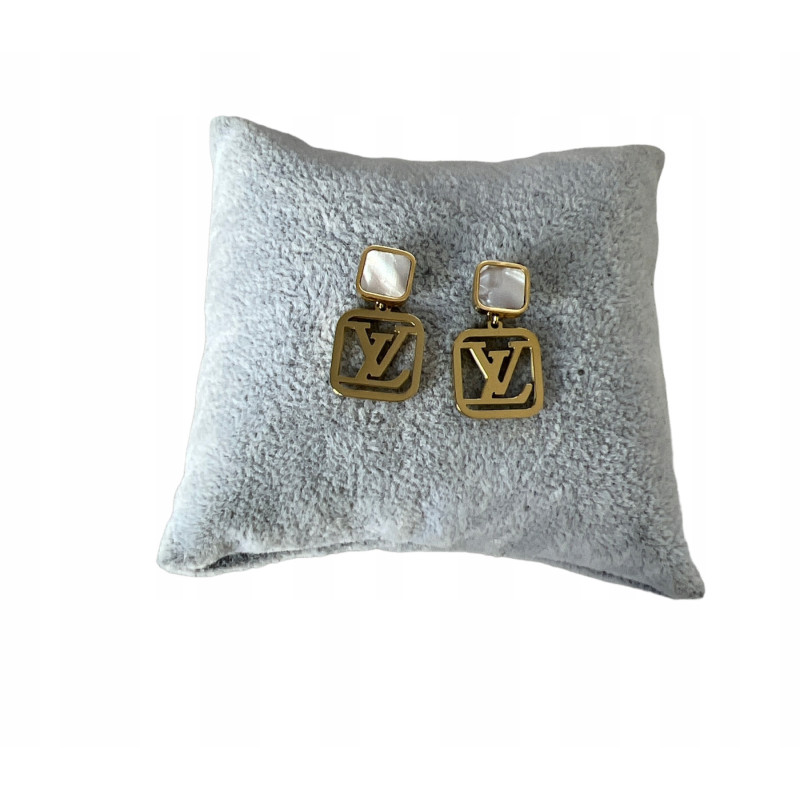 1012 Złote kolczyki delikatne NA PREZENT STAL 316L