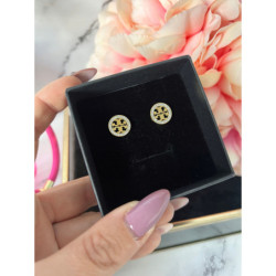 207 Złote kolczyki delikatne NA PREZENT STAL 316L