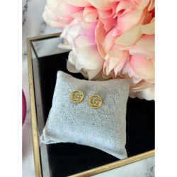 845 Złote kolczyki delikatne NA PREZENT STAL 316L