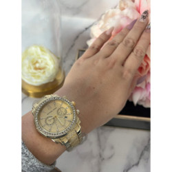 Zegarek złoty NA PREZENT na bransolecie HIT