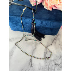 1219 Łańcuszek do okularów KORALIKI STAL 316L