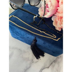 1227 Łańcuszek do okularów KORALIKI STAL 316L