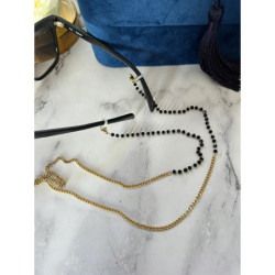 1227 Łańcuszek do okularów KORALIKI STAL 316L