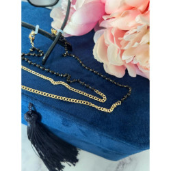 1227 Łańcuszek do okularów KORALIKI STAL 316L