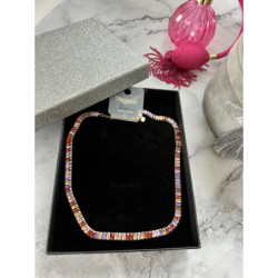 1123 Złoty łańcuszek celebrytka Moon River kolia