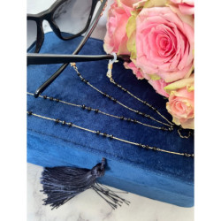 901 Łańcuszek do okularów KORALIKI STAL 316L