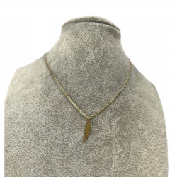 642 Złoty łańcuszek PIÓRKO...