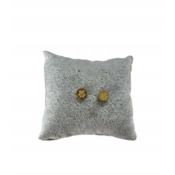 Złote kolczyki wkrętki...