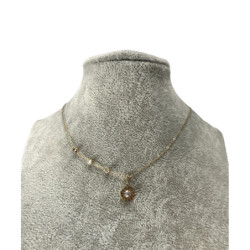 170 Złoty łańcuszek ZEGAR...