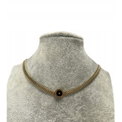 408 Złoty łańcuszek ZEGAR...