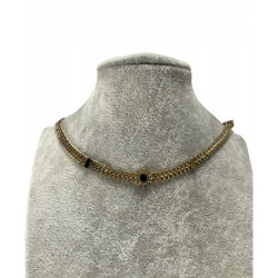 1337 Złoty łańcuszek ZEGAR...