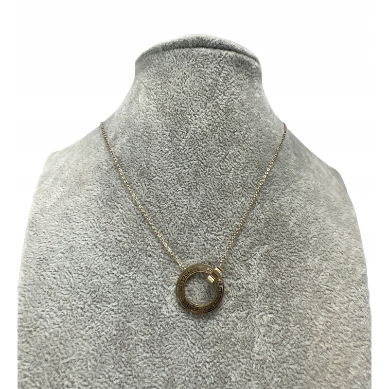 727 Złoty łańcuszek DROGA GRECKA KÓŁKO STAL 316L