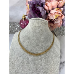 1115 Złoty łańcuszek BLUEBERRY STAL 316L