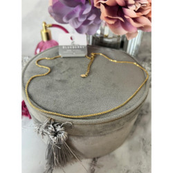 1247 Złoty łańcuszek BLUEBERRY STAL 316L