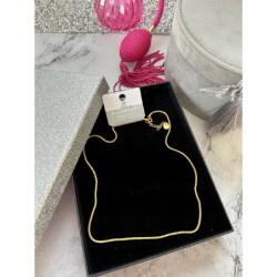 1247 Złoty łańcuszek BLUEBERRY STAL 316L