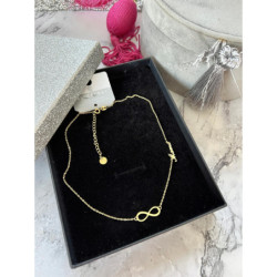 649 Złoty łańcuszek BLUEBERRY MAMA STAL 316L