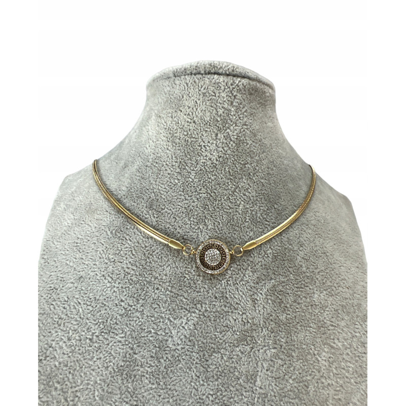 319 Złoty łańcuszek ŻMIJKA BLUEBERRY Droga Grecka