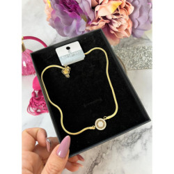 319 Złoty łańcuszek ŻMIJKA BLUEBERRY Droga Grecka