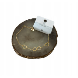 796 Złota bransoletka...