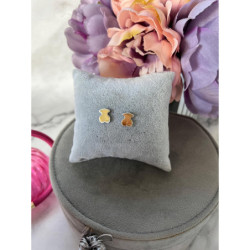 403 Złote kolczyki delikatne NA PREZENT STAL 316L