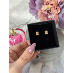 403 Złote kolczyki delikatne NA PREZENT STAL 316L
