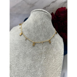 309 Złoty łańcuszek celebrytka NA PREZENT STAL