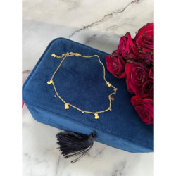 309 Złoty łańcuszek celebrytka NA PREZENT STAL